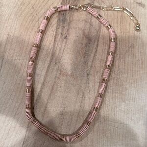 Southern Grace Paperclip Disc Necklace